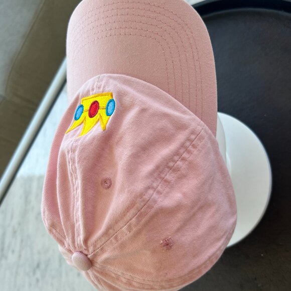 Nintendo Princess Peach Pink Dad Hat | Controller Gear | Super Mario | OSFM - Picture 3 of 8